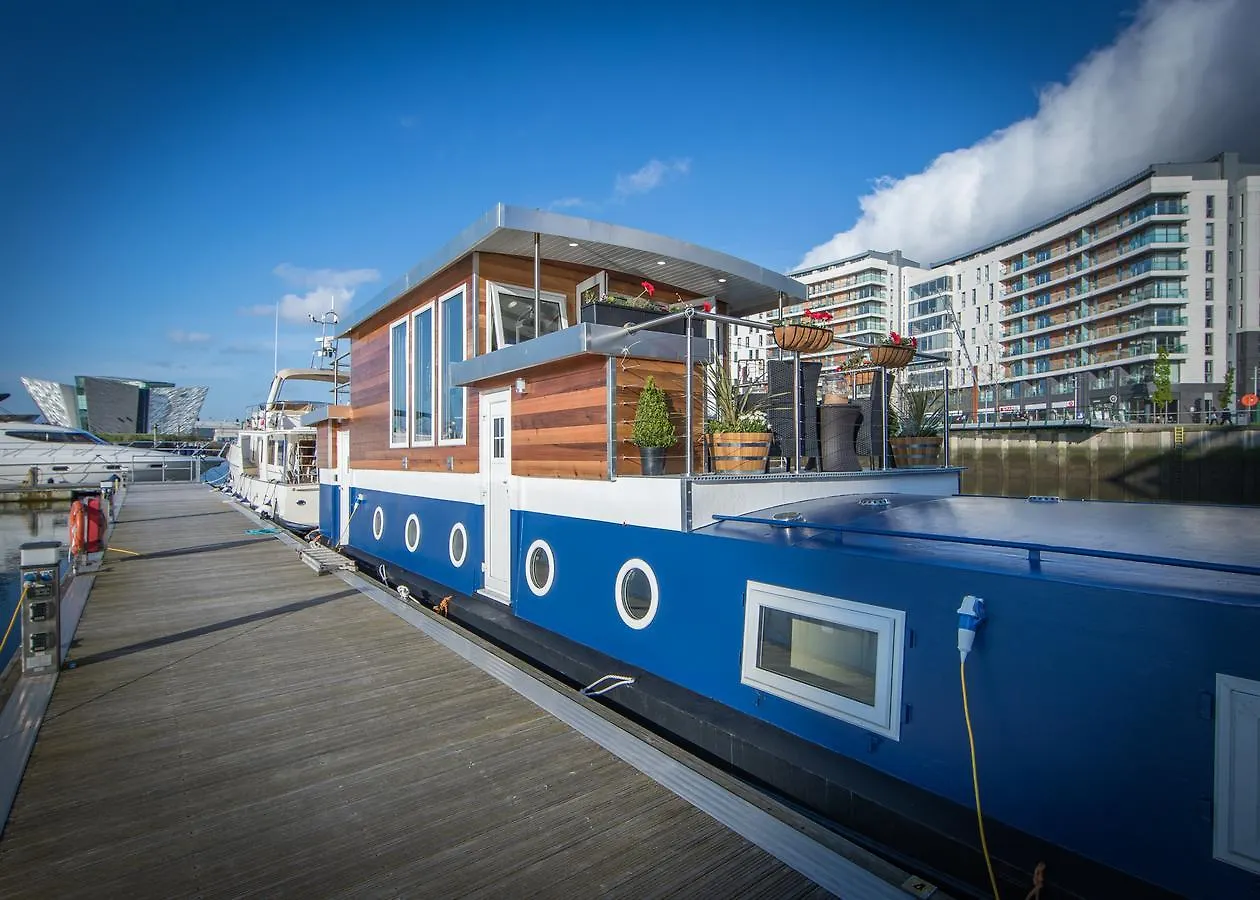 Barge At Titanic Hotel Belfast